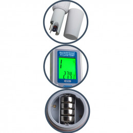 COMBO pH/EC-983 вимірювач pH кондуктометр термометр | MojaWoda.com