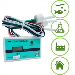 TRM1 HM Digital měřič tds tři sondy trojitý | MojaWoda.com