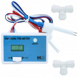 DM1 HM Digital měřič tds dvě sondy dvojitý | MojaWoda.com