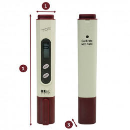 TDS-4 HM Digital měřič tds s kalibrací | MojaWoda.com