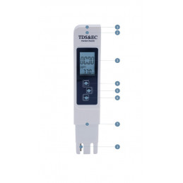 TDS/EC E-1 merač tds konduktometer s teplomerom | MojaVoda.com