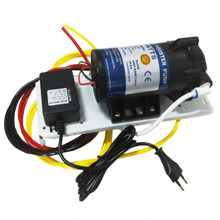 Electric pump for reverse osmosis filter