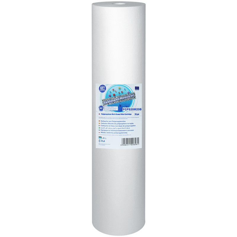 FCPS20M20B Aquafilter wkład 20 mikron BIG BLUE 20" | MojaWoda.com FCPS20M20B Aquafilter wkład 20 mikron BIG BLUE 20" | MojaWoda.com