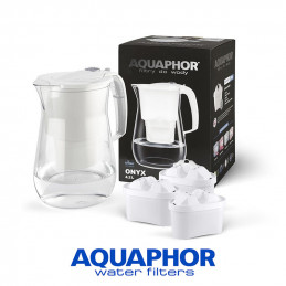 Aquaphor ONYX WHITE pitcher filter cartridges magnesium | MojaWoda.com
