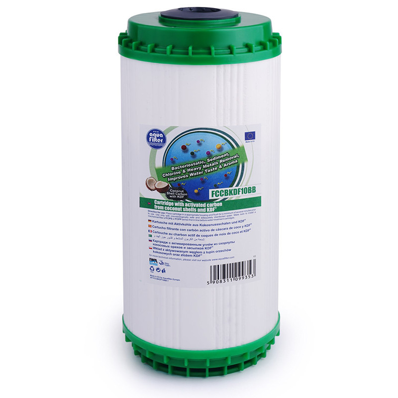 FCCBKDF10BB Aquafilter wkład węglowy BIG BLUE 10" | MojaWoda.com FCCBKDF10BB Aquafilter wkład węglowy BIG BLUE 10" | MojaWoda.com