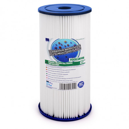 FCCEL5M10B Aquafilter wkład harmonijkowy BIG BLUE 10"