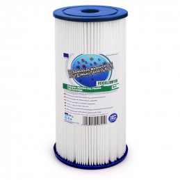 FCCEL20M10B Aquafilter pleated filter BIG BLUE 10" | MojaWoda.com