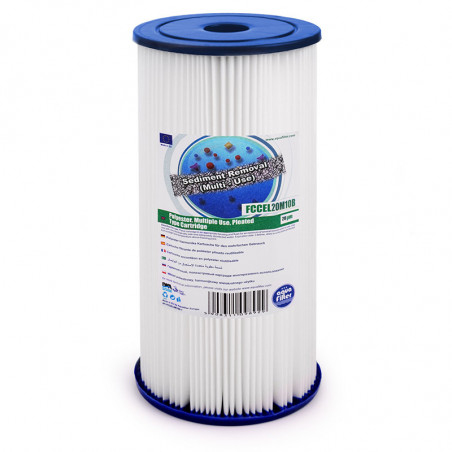 FCCEL20M10B Aquafilter wkład harmonijkowy BIG BLUE 10"