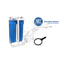 HHBB20A Aquafilter подвійний фільтр води big blue 20" | MojaWoda.com