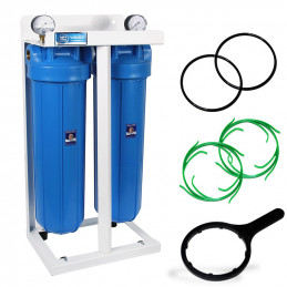 HHBB20A Aquafilter подвійний фільтр води big blue 20" | MojaWoda.com