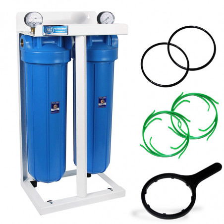 HHBB20A Aquafilter подвійний фільтр води big blue 20"