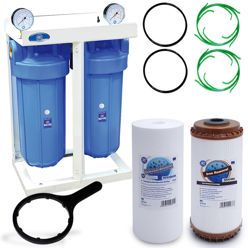 Aquafilter HHBB10A — фільтр Big Blue для видалення заліза