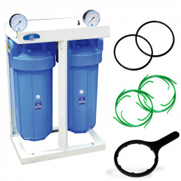 HHBB10A Aquafilter double big blue 10" water filter | MojaWoda.com