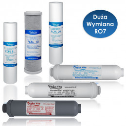 Aqua Vita cartridge set annual service RO7 | MojaWoda.com