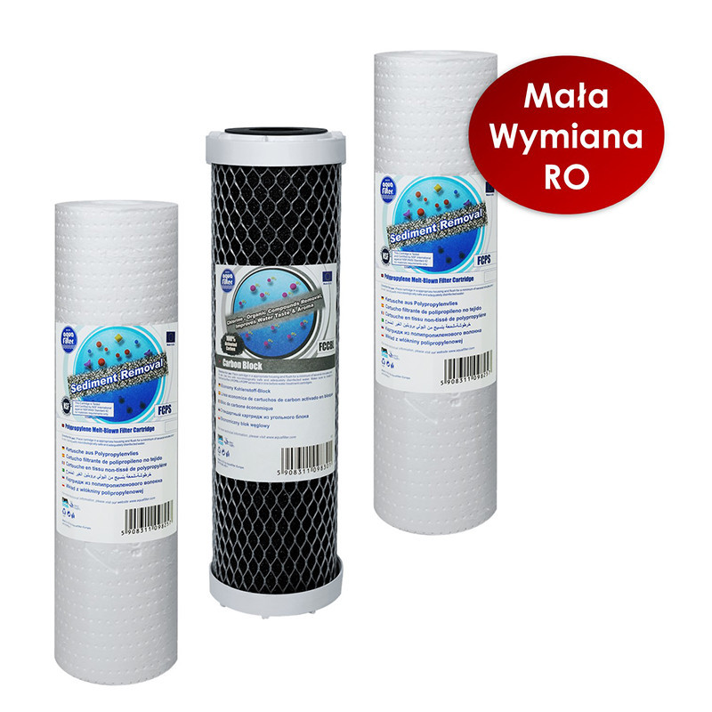Komplet wkładów Aquafilter serwis półroczny | MojaWoda.com Komplet wkładów Aquafilter serwis półroczny | MojaWoda.com
