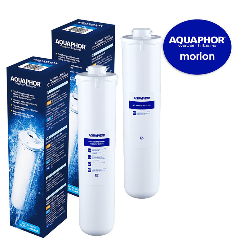 Komplet wkładów Aquaphor MORION K2 K5 serwis półroczny | MojaWoda.com Komplet wkładów Aquaphor MORION K2 K5 serwis półroczny | MojaWoda.com