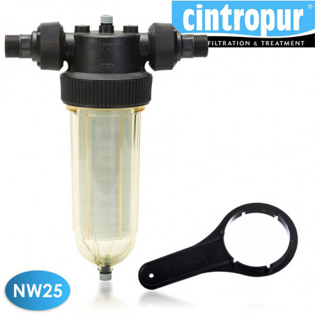 NW25 Cintropur filtr mechaniczny skarpetowy