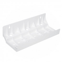 FXBR3 white triple mounting plate | MojaWoda.com