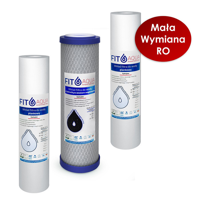 Komplet wkładów FITaqua serwis półroczny | MojaWoda.com Komplet wkładów FITaqua serwis półroczny | MojaWoda.com