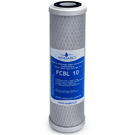 FCBL10 wodaRO uhlíkový blok