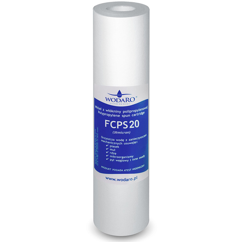 FCPS20 wodaRO cartridge 20 micron | MojaWoda.com