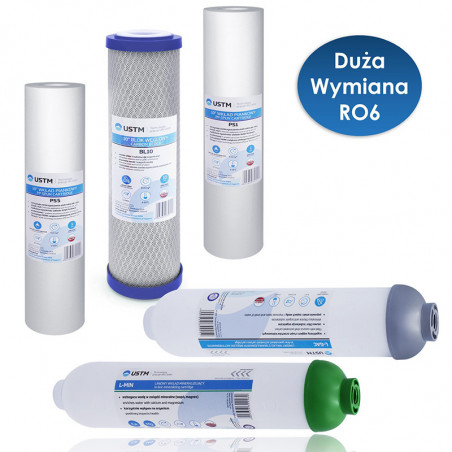 Komplet vložiek UST-M ročný servis RO6