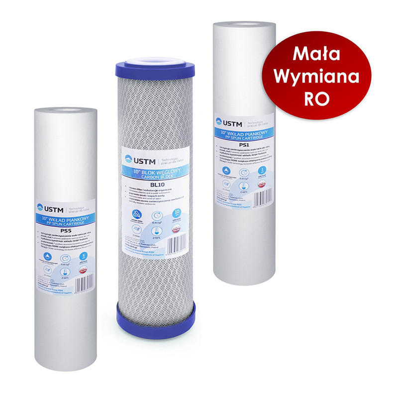 Kompletní sady náplní UST-M pololetní servis | MojaWoda.com