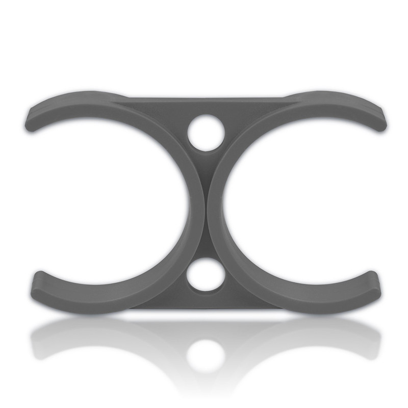 Двійний тримач сірий 2,5" x 2,5" | MojaWoda.com