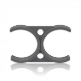 Двійний тримач сірий 2" x 2" | MojaWoda.com