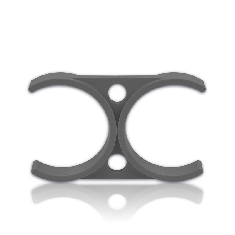 Двійний тримач сірий 2" x 2" | MojaWoda.com