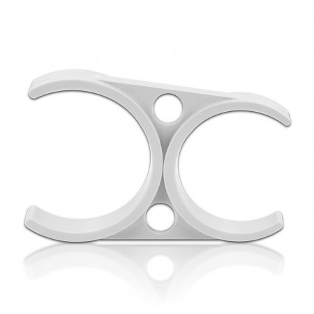 Double handle white 2" x 2.5"