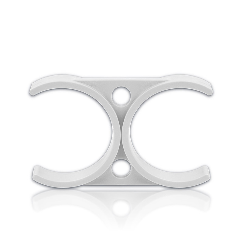 Dvojitý biely úchyt 2" x 2" | MojaVoda.com