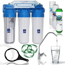 FP3-HJ-K1 Aquafilter 4-stupňový filter vody | MojaVoda.com