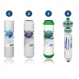 FP3-HJ-K1 Aquafilter 4-stupňový filter vody | MojaVoda.com