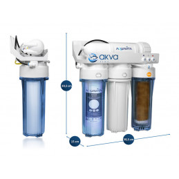RO4 Aqua Vita DEMI akvarijny filter osmóza 75gpd | MojaWoda.com