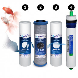 RO4 Aqua Vita akvarijny filter osmóza 100gpd | MojaWoda.com