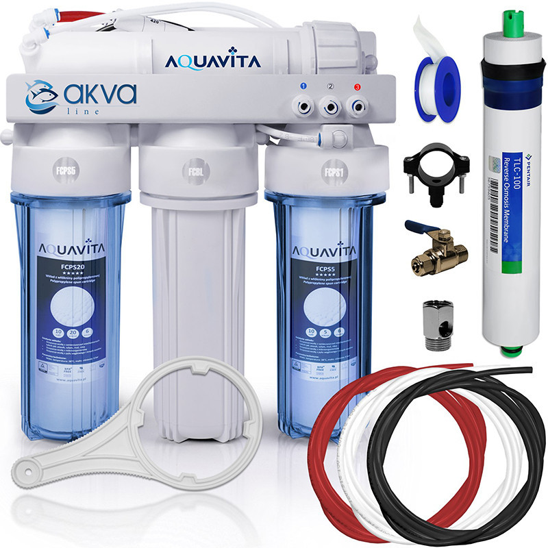 RO4 Aqua Vita akvarijní filtr osmoza 100gpd | MojaWoda.com