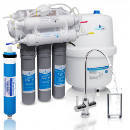 RO7 водаRO НОВА ЛІНІЯ BIO фільтр води осмос | MojaWoda.com