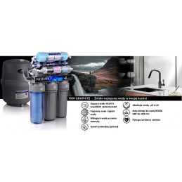 RO9 wodaRO Graphite BIOCERA REDOX filtr wody osmoza | MojaWoda.com