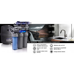 RO7 vodaRO Graphite REDOX ionizátor filtr na vodu | MojaVoda.com