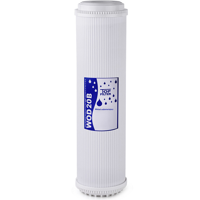 WOD20B Top Filter wkład odżelaziajacy BIG BLUE 20" | MojaWoda.com WOD20B Top Filter wkład odżelaziajacy BIG BLUE 20" | MojaWoda.com