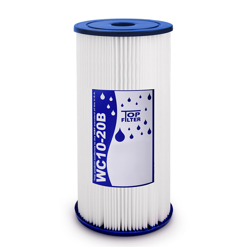 WC10-20B Horní filtr wkład harmonikový BIG BLUE 10" | MojaWoda.com