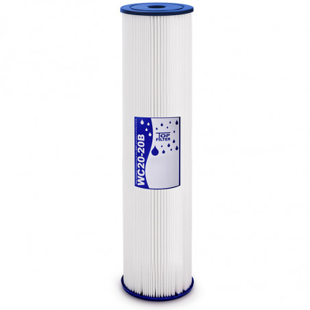 WC20-20B Top Filter wkład harmonijkowy BIG BLUE 20"
