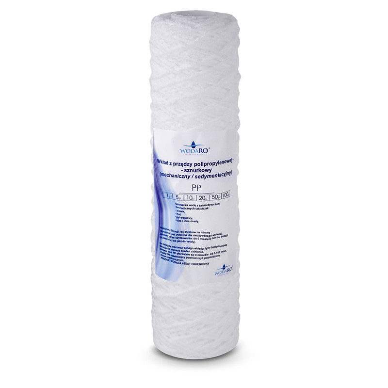 PP10 wodaRO wkład sznurkowy 10 mikron | MojaWoda.com PP10 wodaRO wkład sznurkowy 10 mikron | MojaWoda.com