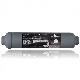 AV-GAC-L waterRO GRAPHITE linear carbon cartridge | MojaWoda.com