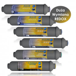 Kompletní sada vložek vodaRO REDOX roční servis | MojaWoda.com