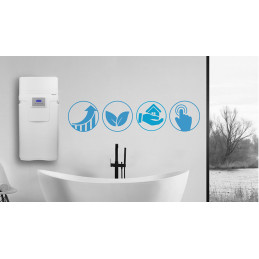 Wall-E water softener, wall-mounted