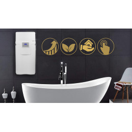 Wall-E water softener, wall-mounted