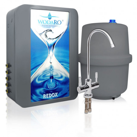 Molecular water filter structurer REDOX