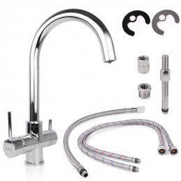 Kran čtyřcestný baterie kuchyňská | MojaWoda.com